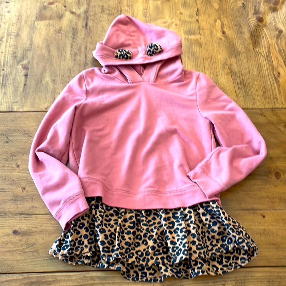 Tucker + Tate • Mixed Media Cat Ear Hoodie